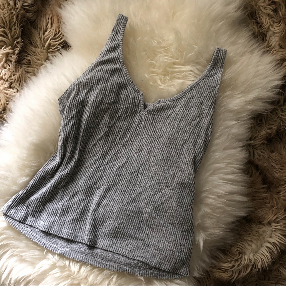 American Eagle | Soft & Sexy Notched Tank | S